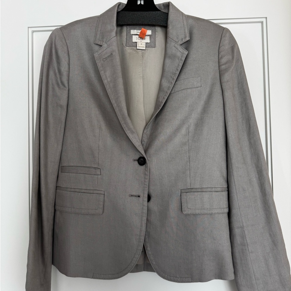 J. Crew Light Gray Blazer
